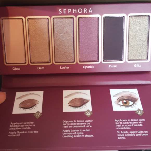 Sephora Other - Sephora flash sequins eyeshadow palette+ brow